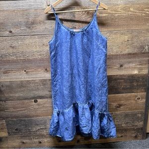 Lilla P Linen Cotton Sun Dress